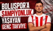 Boluspor'a şampiyonluk yaşayan genç takviye