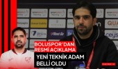 Boluspor’dan resmi açıklama yeni teknik adam belli oldu