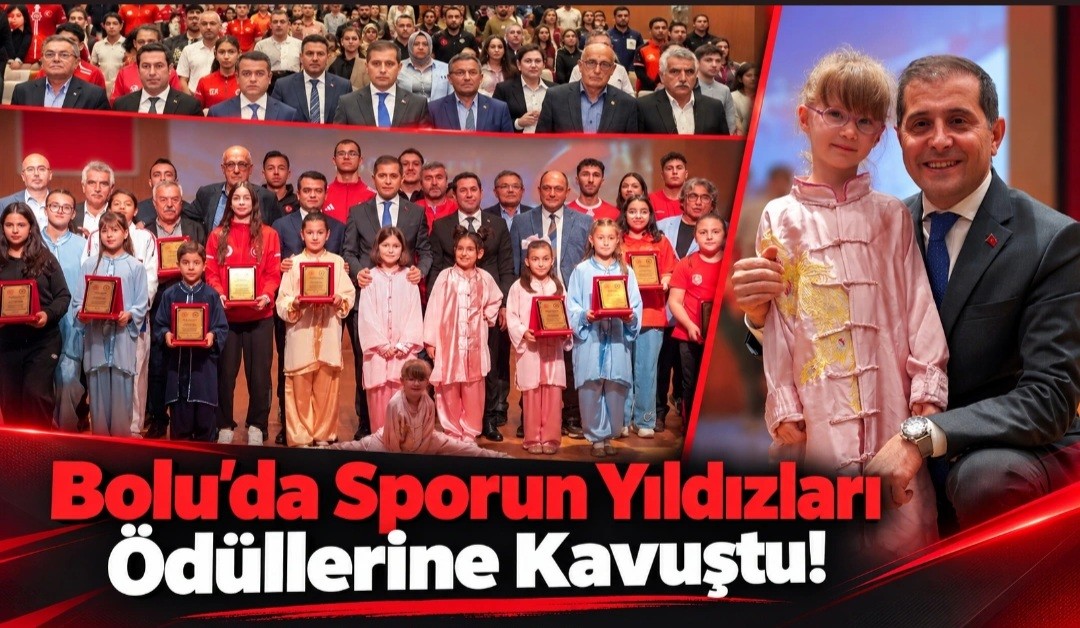 Bolu’da Sporun Yıldızları Ödüllerine Kavuştu!
