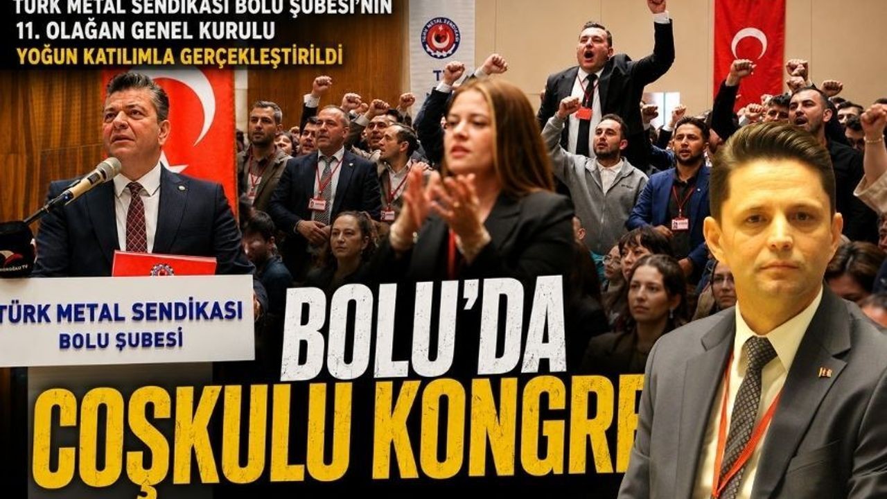Türk Metal Bolu Şubesi’nde Aslan Yazıcı Güven Tazeledi