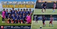 Cevat'tan Dört Gollük Resital, 14 Futbol Kulübü Finalde