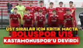 Üst Sıralar İçin Kritik Maçta Boluspor U15, Kastamonuspor’u Devirdi