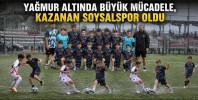 Yağmur Altında Büyük Mücadele, Kazanan Soysalspor Oldu