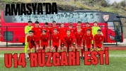 Amasya’da U14 rüzgarı esti