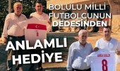 Bolulu Milli Futbolcunun Dedesinden Anlamlı Hediye