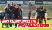 Önce kaçırdı sonra attı perdeyi Babacar kapattı