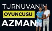 Turnuvanın oyuncusu Azman