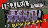 U15 Boluspor  Rakibini  Bozguna Uğrattı