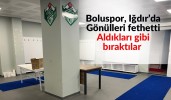 Boluspor, Iğdır’da gönülleri fethetti Aldıkları gibi bıraktılar