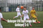 Boluspor U16’dan Evinde Net Galibiyet: 3-0