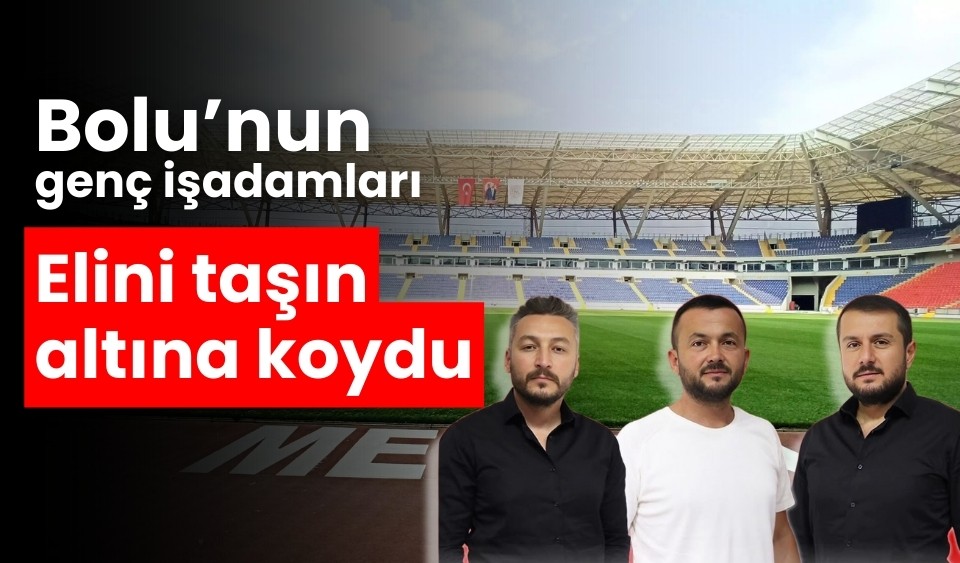 Bolu’nun genç işadamları elini taşın altına koydu
