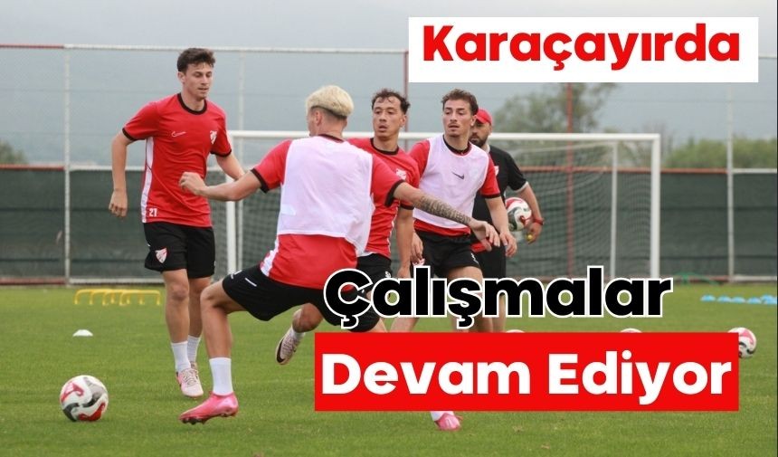 Karaçayırda Çalışmalar Devam Ediyor