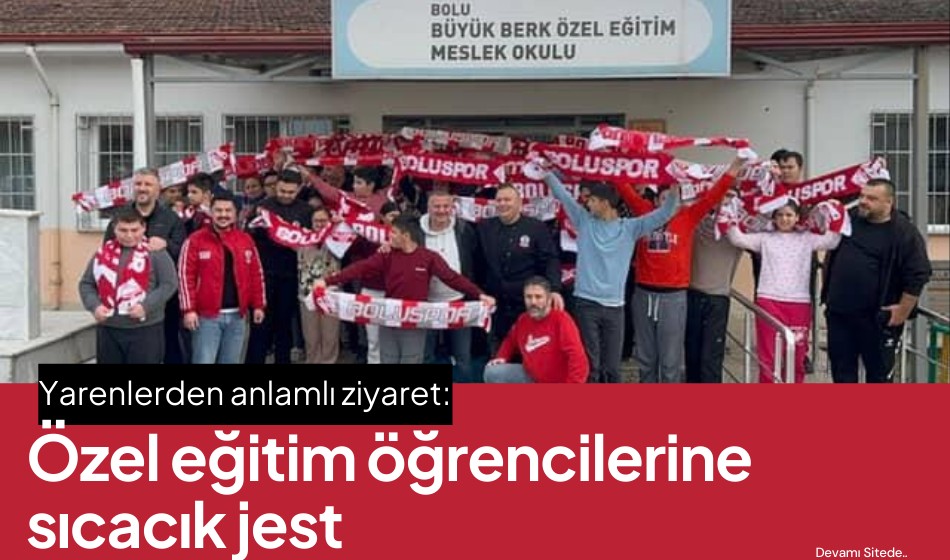 Yarenlerden anlamlı ziyaret: özel eğitim öğrencilerine sıcacık jest Yarenlerden anlamlı ziyaret: özel eğitim öğrencilerine sıcacık jest
