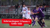 Kıbrıscıkspor 3 Puanı 4 Golle Aldı