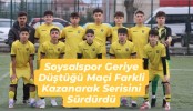 Soysalspor Geriye Düştüğü Maçı Farklı Kazanarak Serisini Sürdürdü
