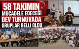 58 Takımın Mücadele Edeceği Dev Turnuvada Gruplar Belli Oldu