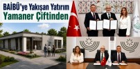 BAİBÜ’ye yakışan yatırım Yamaner çiftinden geldi