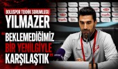 Boluspor teknik sorumlusu Yılmazer “Beklemediğimiz bir yenilgiyle karşılaştık”