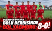 Boluspor U19'dan Bolu Derbisinde Gol Yağmuru: 8-0!