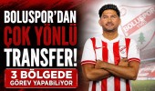 Boluspor’dan çok yönlü transfer! 3 bölgede görev yapabiliyor
