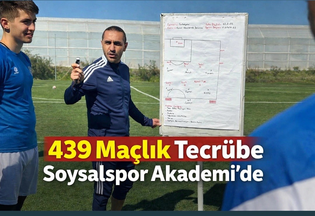 439 Maçlık Tecrübe Soysalspor Akademi’de 439 Maçlık Tecrübe Soysalspor Akademi’de