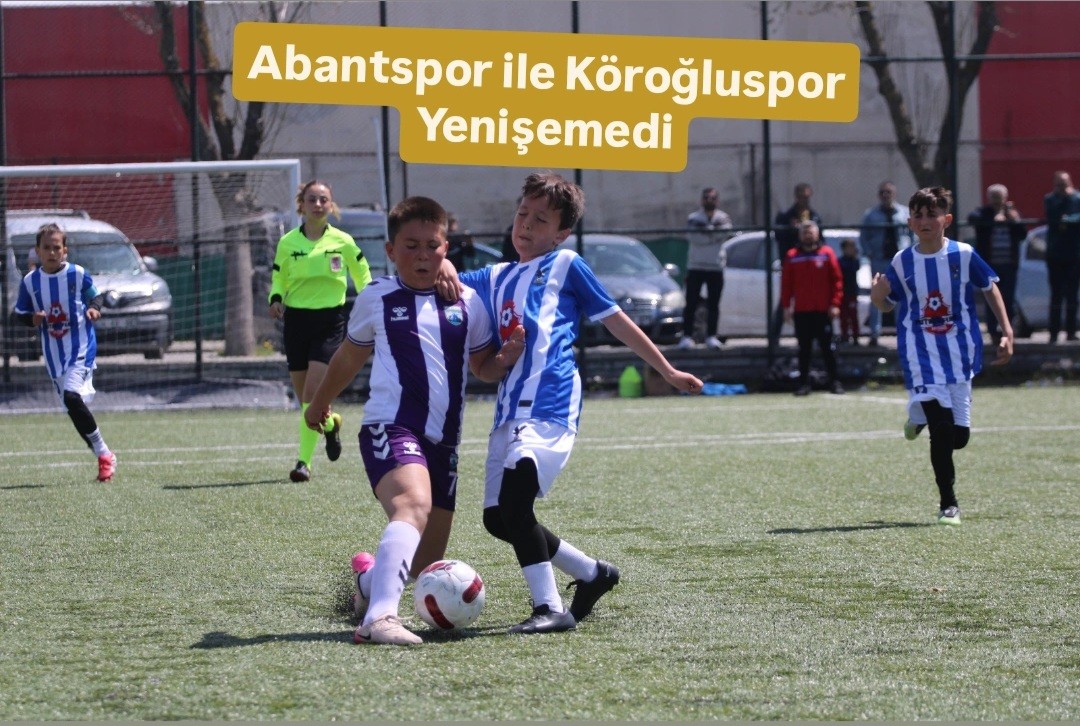 Abantspor ile Köroğluspor Yenişemedi