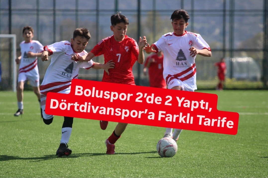 Boluspor 2’de 2 Yaptı, Dörtdivanspor’a Farklı Tarife