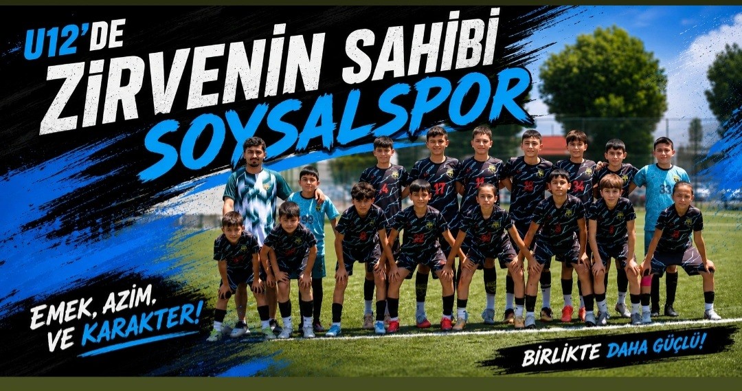 U12'de Zirvenin Sahibi Soysalspor