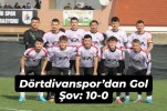 Dörtdivanspor’dan Gol Şov: 10-0