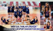 Midi Sultanlar Zirvede: Bolu Gençlikspor’dan Büyük Başarı
