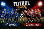 Saraycık ve Köroğlu Beton’dan Futbol Resitali
