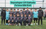 Soysalspor U11 Sahada Fırtına Gibi Esti