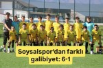 Soysalspor’dan farklı galibiyet: 6-1