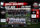 Veteranlar’da İddialı Başlangıç: Üçay Müh 5-1 Liva İnşaat
